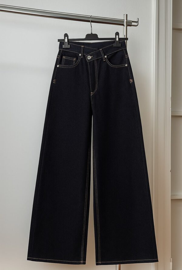 Jeans με Χιαστή Μέση Γυναικείο