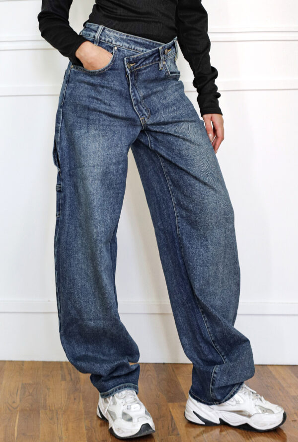 Jeans Παντελόνι Ξεθωριασμένο